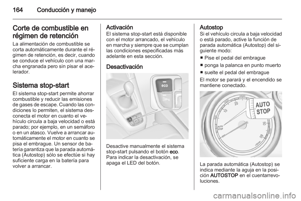 OPEL ZAFIRA TOURER 2012.5  Manual de Instrucciones (in Spanish) 