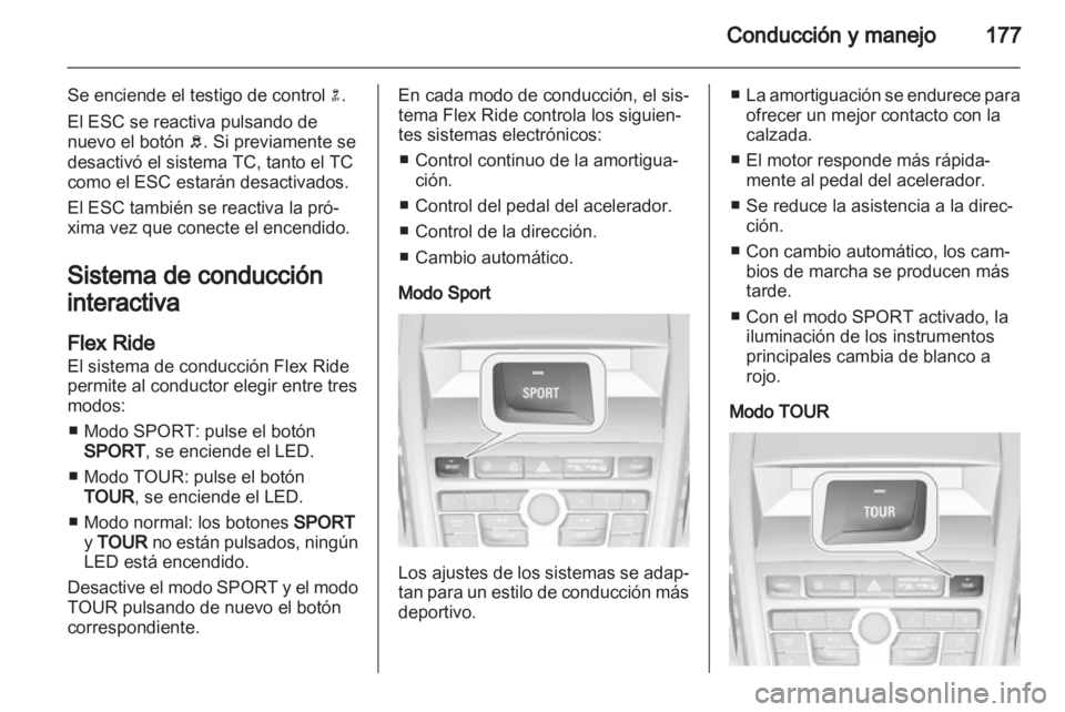 OPEL ZAFIRA TOURER 2012.5  Manual de Instrucciones (in Spanish) 