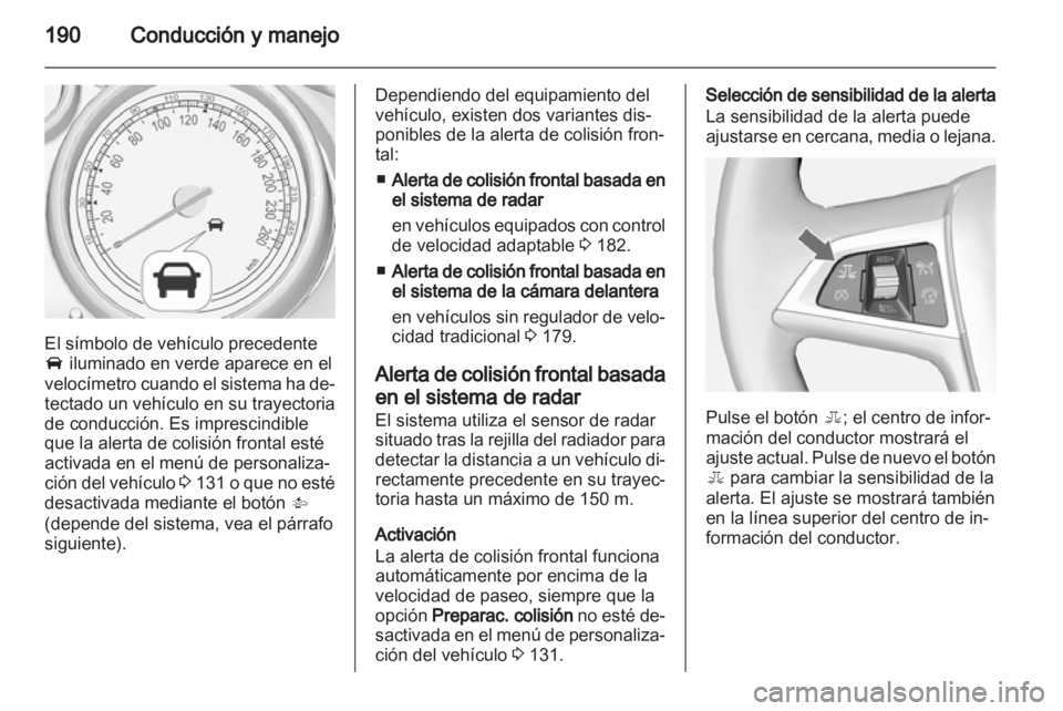 OPEL ZAFIRA TOURER 2012.5  Manual de Instrucciones (in Spanish) 
