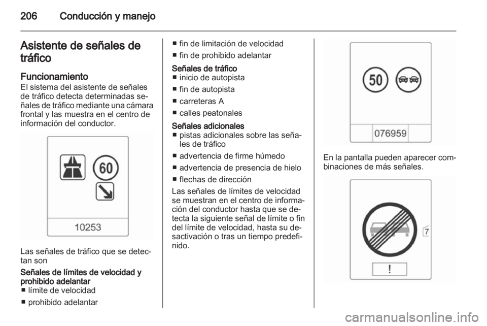 OPEL ZAFIRA TOURER 2012.5  Manual de Instrucciones (in Spanish) 