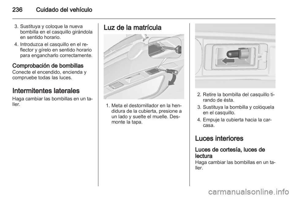OPEL ZAFIRA TOURER 2012.5  Manual de Instrucciones (in Spanish) 