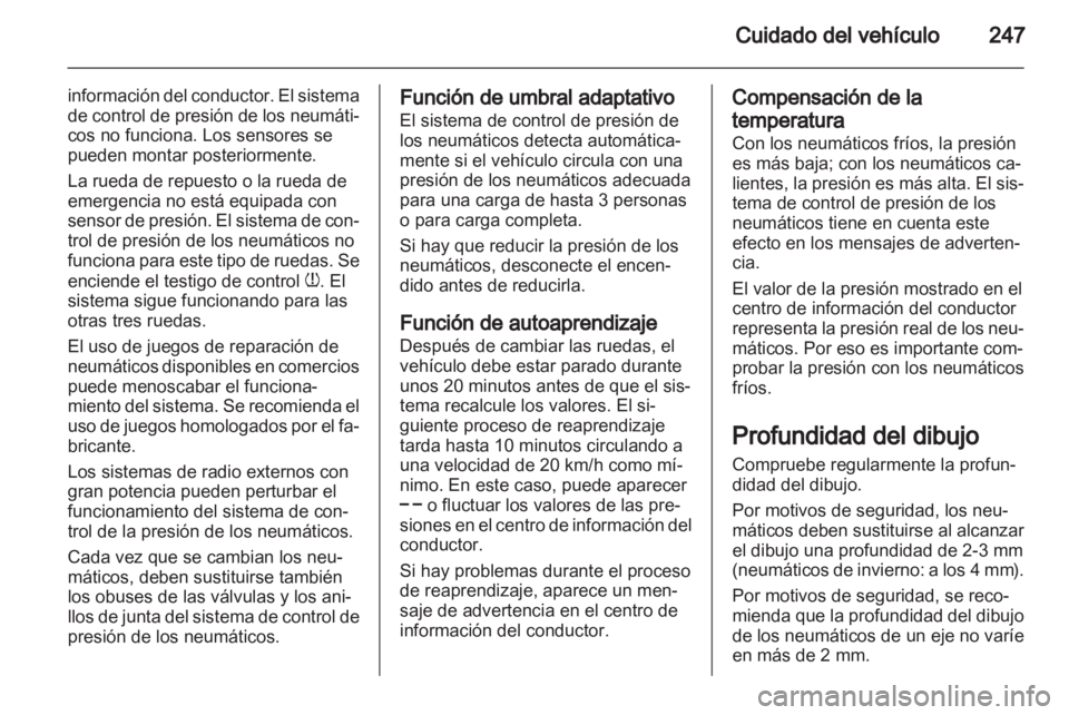 OPEL ZAFIRA TOURER 2012.5  Manual de Instrucciones (in Spanish) 