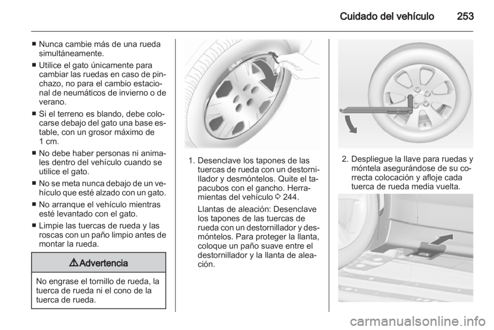 OPEL ZAFIRA TOURER 2012.5  Manual de Instrucciones (in Spanish) 