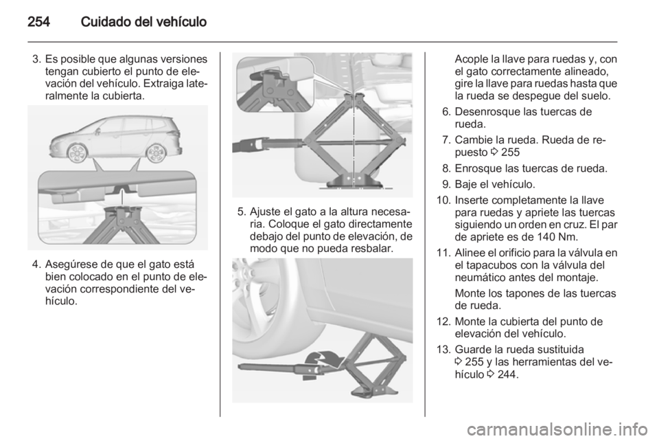 OPEL ZAFIRA TOURER 2012.5  Manual de Instrucciones (in Spanish) 