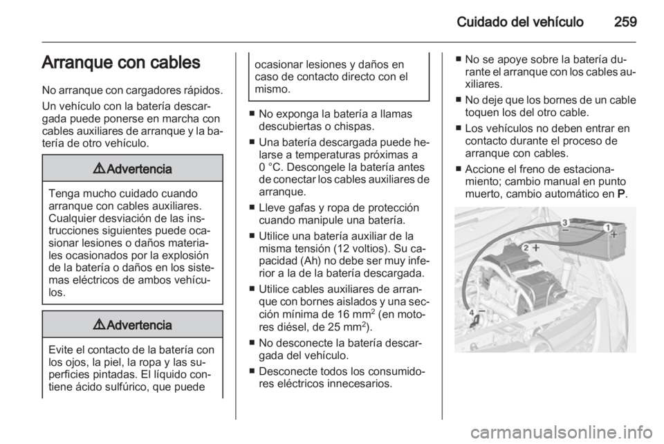 OPEL ZAFIRA TOURER 2012.5  Manual de Instrucciones (in Spanish) 