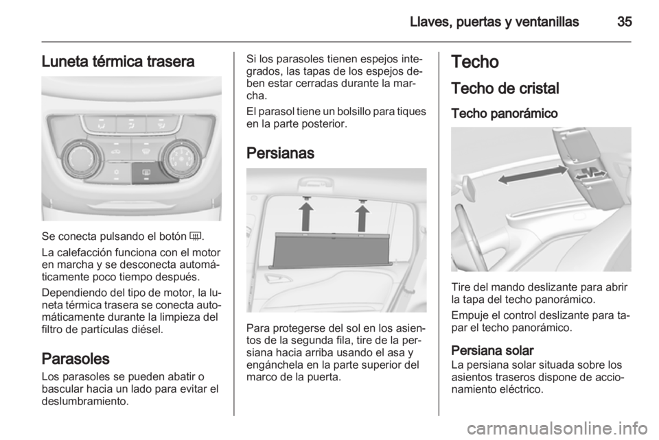 OPEL ZAFIRA TOURER 2012.5  Manual de Instrucciones (in Spanish) 