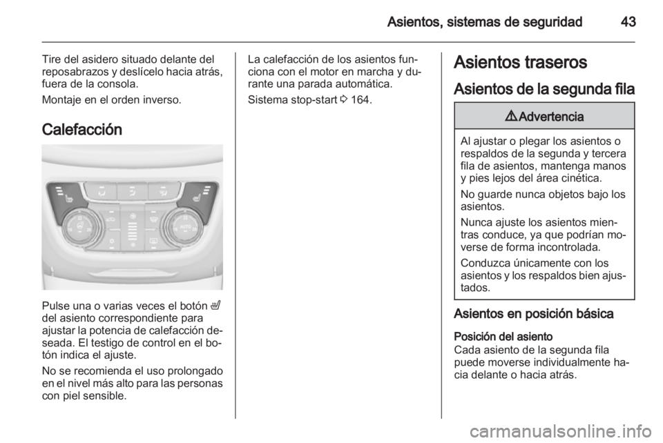 OPEL ZAFIRA TOURER 2012.5  Manual de Instrucciones (in Spanish) 