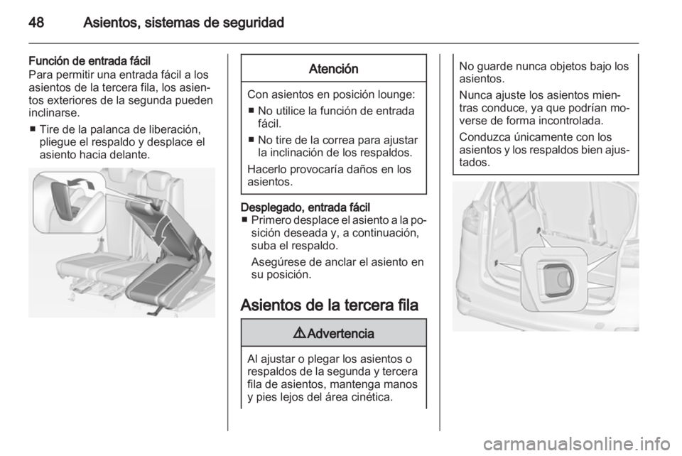 OPEL ZAFIRA TOURER 2012.5  Manual de Instrucciones (in Spanish) 