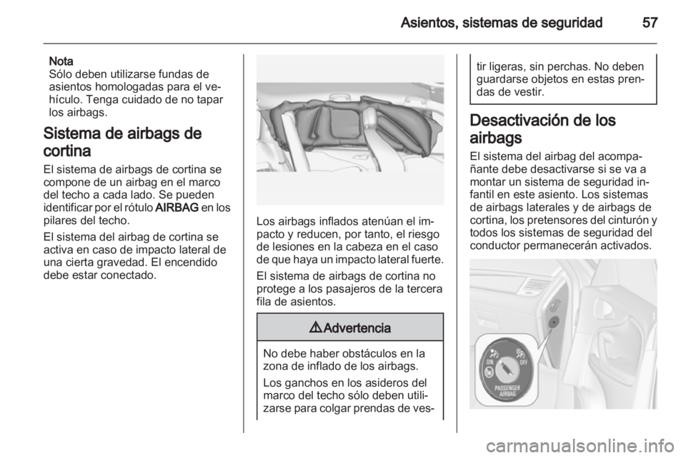 OPEL ZAFIRA TOURER 2012.5  Manual de Instrucciones (in Spanish) 