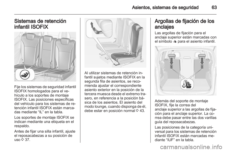 OPEL ZAFIRA TOURER 2012.5  Manual de Instrucciones (in Spanish) 