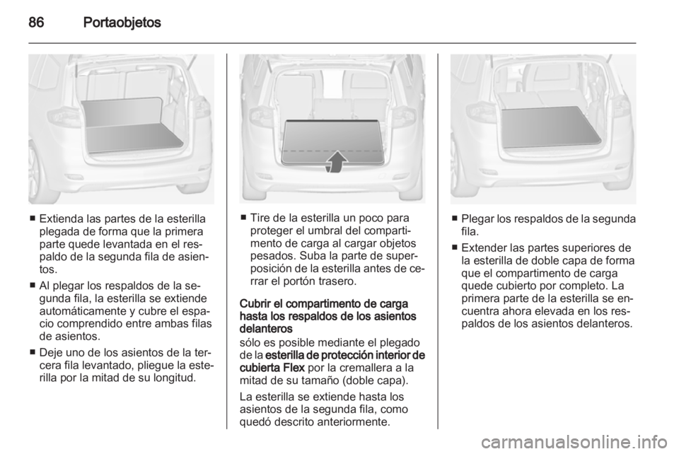 OPEL ZAFIRA TOURER 2012.5  Manual de Instrucciones (in Spanish) 
