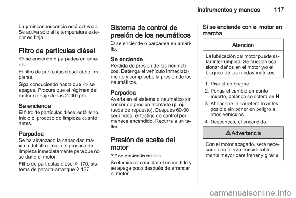 OPEL ZAFIRA TOURER 2013  Manual de Instrucciones (in Spanish) 