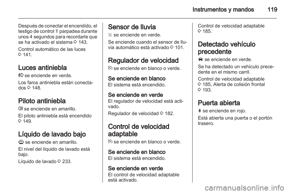 OPEL ZAFIRA TOURER 2013  Manual de Instrucciones (in Spanish) 