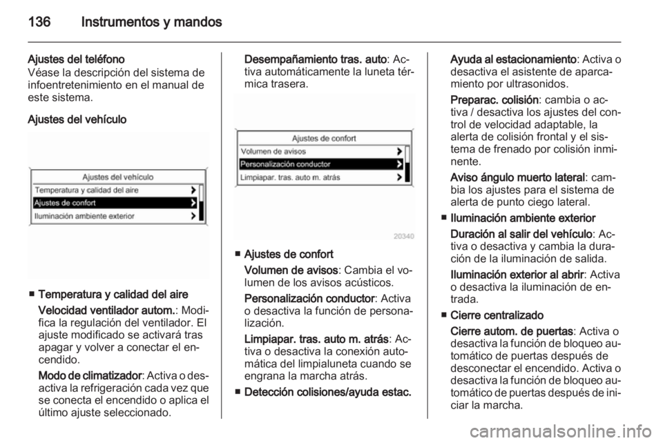 OPEL ZAFIRA TOURER 2013  Manual de Instrucciones (in Spanish) 