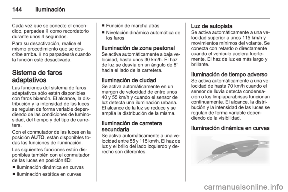 OPEL ZAFIRA TOURER 2013  Manual de Instrucciones (in Spanish) 
