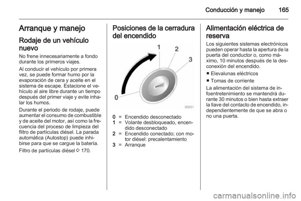 OPEL ZAFIRA TOURER 2013  Manual de Instrucciones (in Spanish) 
