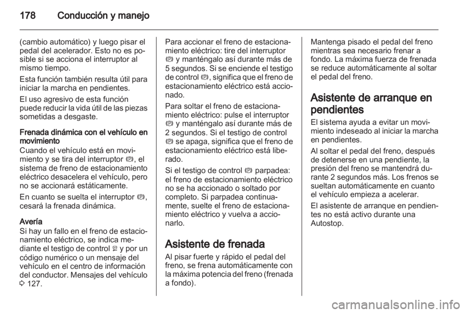 OPEL ZAFIRA TOURER 2013  Manual de Instrucciones (in Spanish) 
