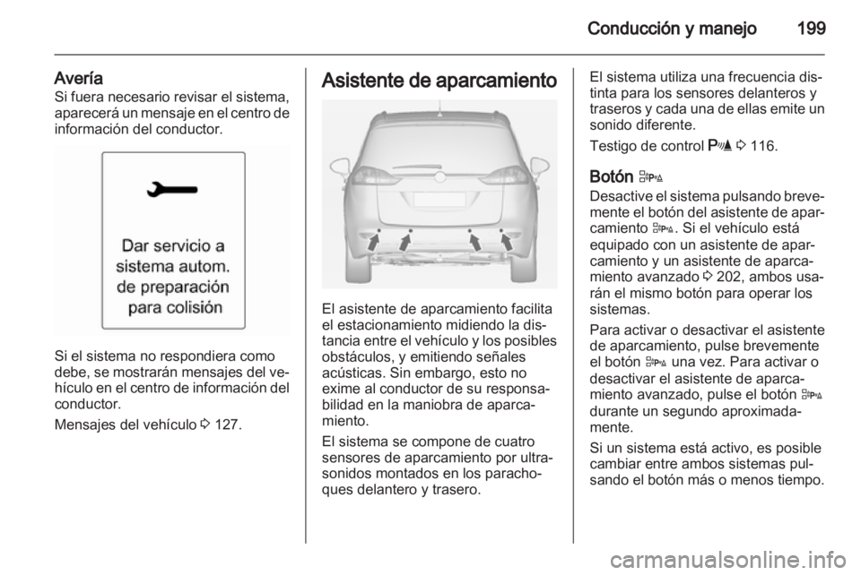 OPEL ZAFIRA TOURER 2013  Manual de Instrucciones (in Spanish) 
