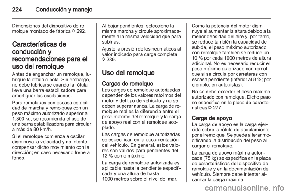OPEL ZAFIRA TOURER 2013  Manual de Instrucciones (in Spanish) 