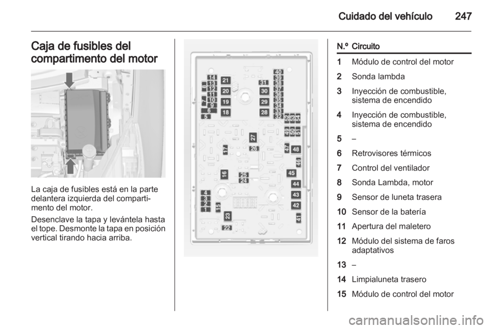 OPEL ZAFIRA TOURER 2013  Manual de Instrucciones (in Spanish) 