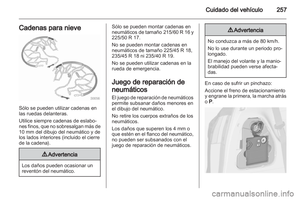 OPEL ZAFIRA TOURER 2013  Manual de Instrucciones (in Spanish) 