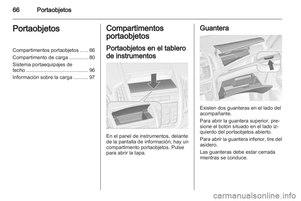 OPEL ZAFIRA TOURER 2013  Manual de Instrucciones (in Spanish) 
