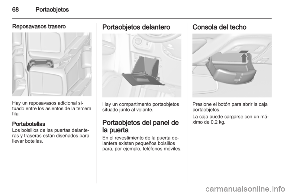 OPEL ZAFIRA TOURER 2013  Manual de Instrucciones (in Spanish) 