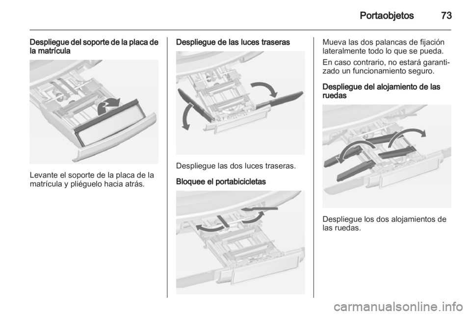 OPEL ZAFIRA TOURER 2013  Manual de Instrucciones (in Spanish) 