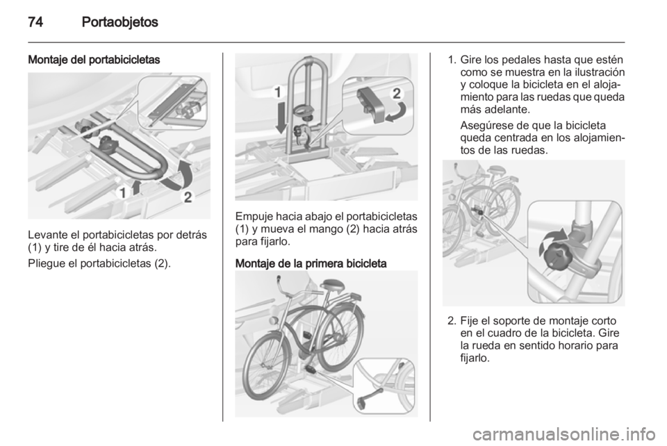 OPEL ZAFIRA TOURER 2013  Manual de Instrucciones (in Spanish) 