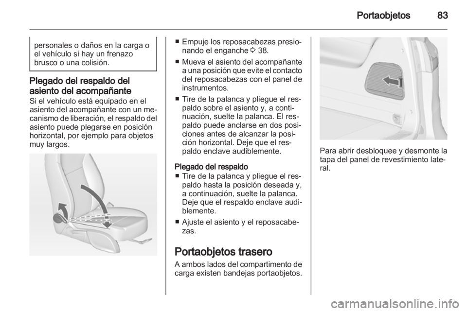 OPEL ZAFIRA TOURER 2013  Manual de Instrucciones (in Spanish) 