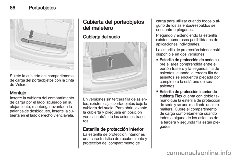 OPEL ZAFIRA TOURER 2013  Manual de Instrucciones (in Spanish) 
