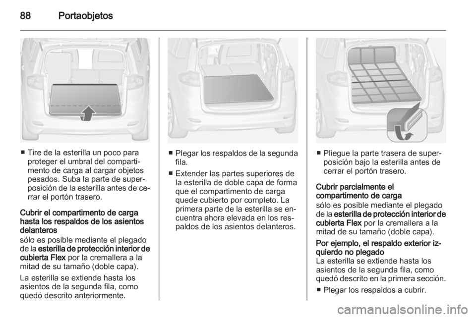 OPEL ZAFIRA TOURER 2013  Manual de Instrucciones (in Spanish) 
