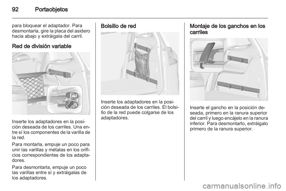 OPEL ZAFIRA TOURER 2013  Manual de Instrucciones (in Spanish) 