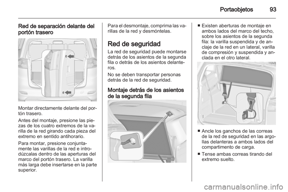 OPEL ZAFIRA TOURER 2013  Manual de Instrucciones (in Spanish) 