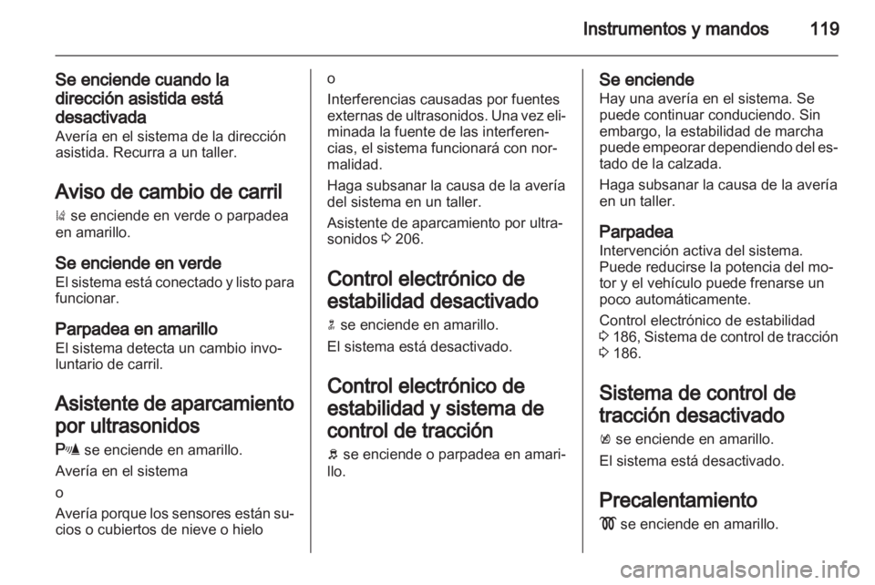 OPEL ZAFIRA TOURER 2013.5  Manual de Instrucciones (in Spanish) 