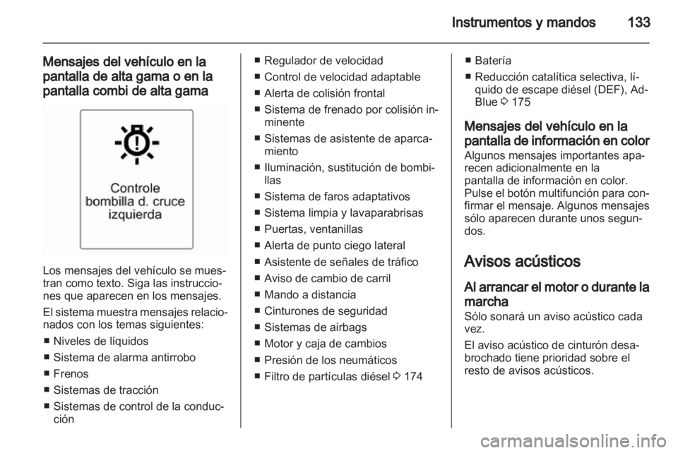 OPEL ZAFIRA TOURER 2013.5  Manual de Instrucciones (in Spanish) 