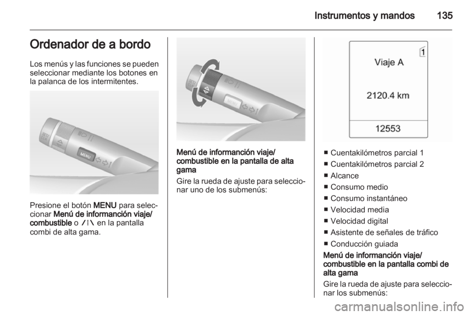 OPEL ZAFIRA TOURER 2013.5  Manual de Instrucciones (in Spanish) 