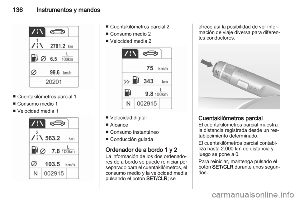 OPEL ZAFIRA TOURER 2013.5  Manual de Instrucciones (in Spanish) 