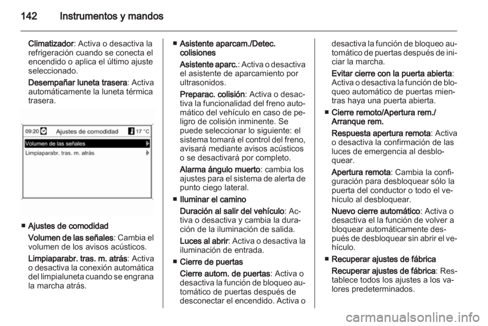 OPEL ZAFIRA TOURER 2013.5  Manual de Instrucciones (in Spanish) 