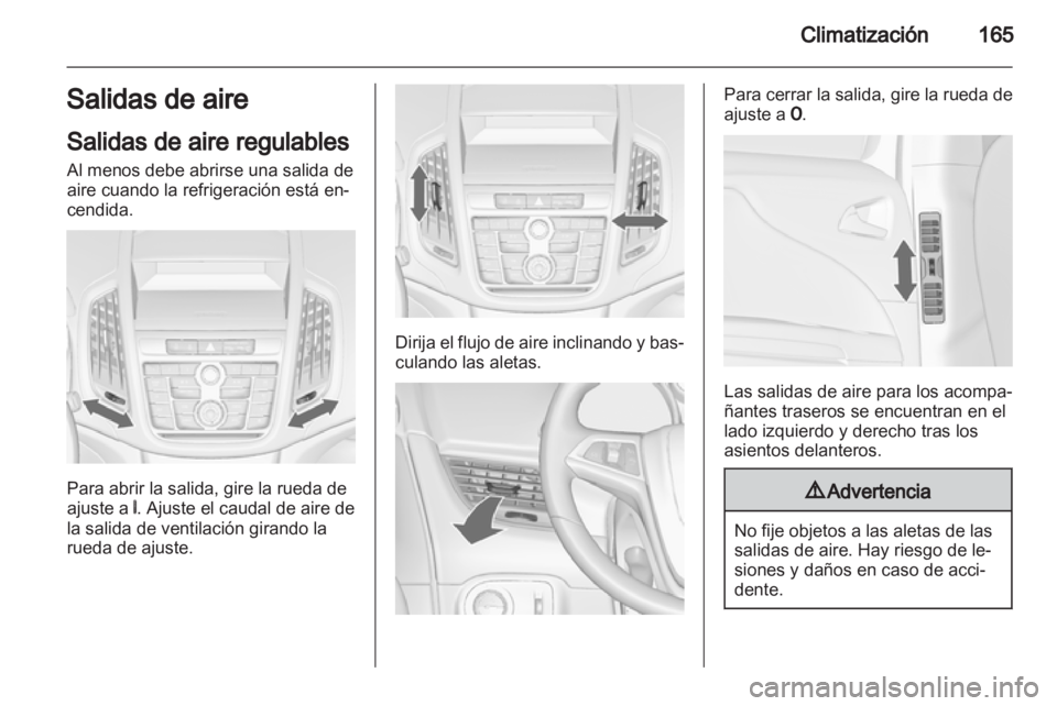 OPEL ZAFIRA TOURER 2013.5  Manual de Instrucciones (in Spanish) 
