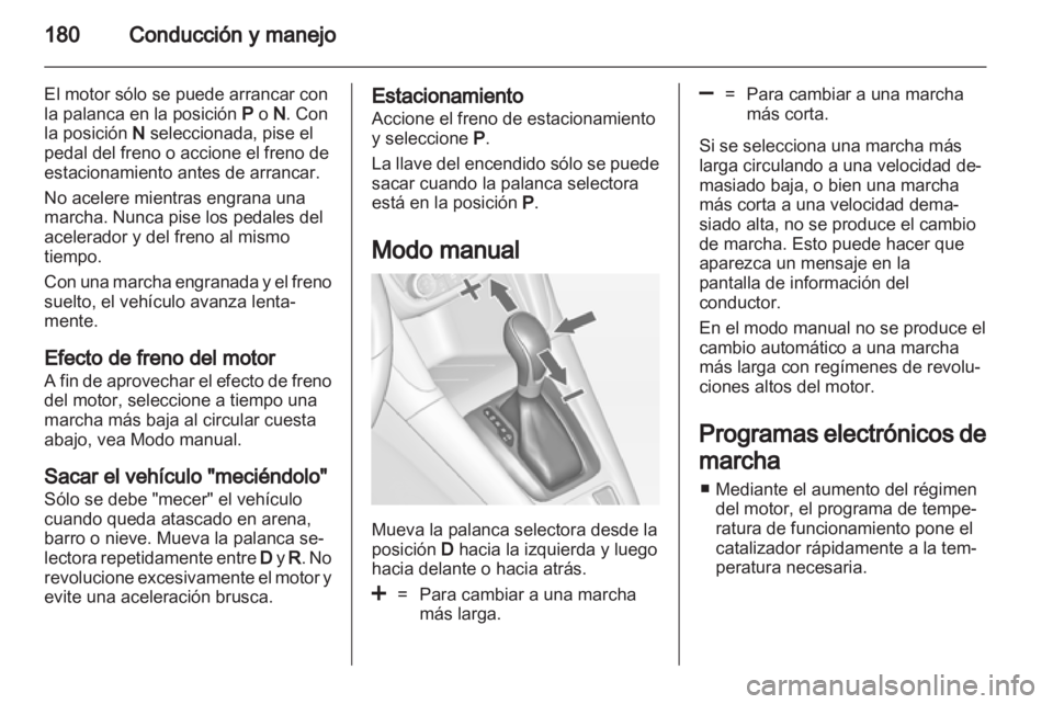OPEL ZAFIRA TOURER 2013.5  Manual de Instrucciones (in Spanish) 