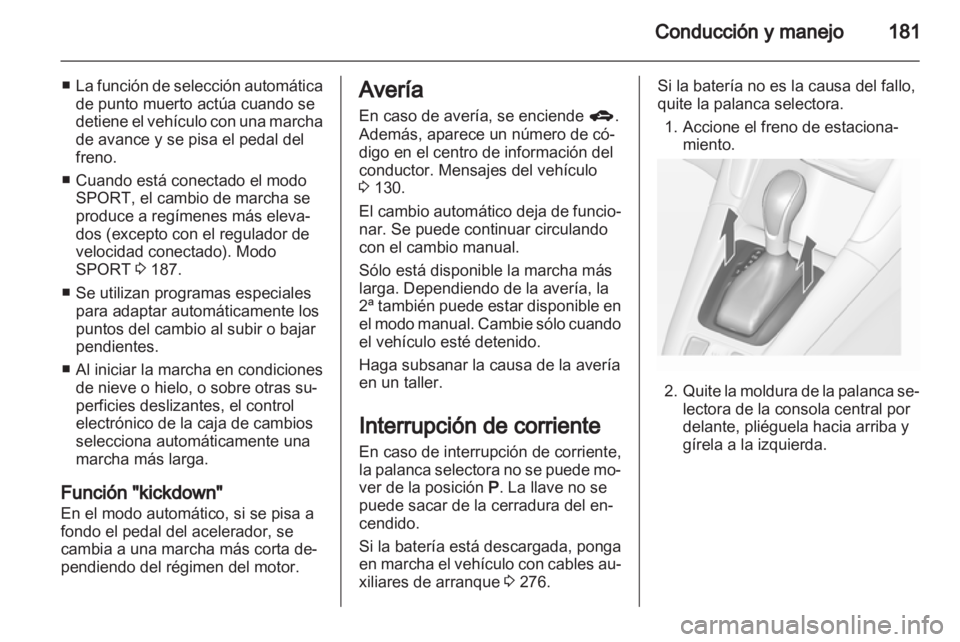 OPEL ZAFIRA TOURER 2013.5  Manual de Instrucciones (in Spanish) 