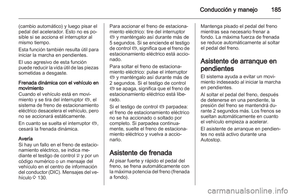 OPEL ZAFIRA TOURER 2013.5  Manual de Instrucciones (in Spanish) 