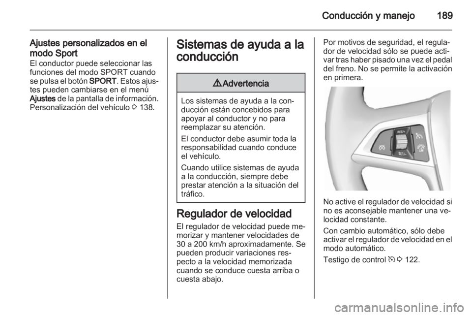OPEL ZAFIRA TOURER 2013.5  Manual de Instrucciones (in Spanish) 