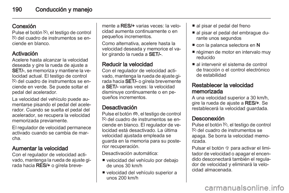 OPEL ZAFIRA TOURER 2013.5  Manual de Instrucciones (in Spanish) 