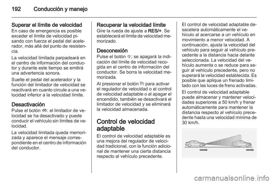 OPEL ZAFIRA TOURER 2013.5  Manual de Instrucciones (in Spanish) 