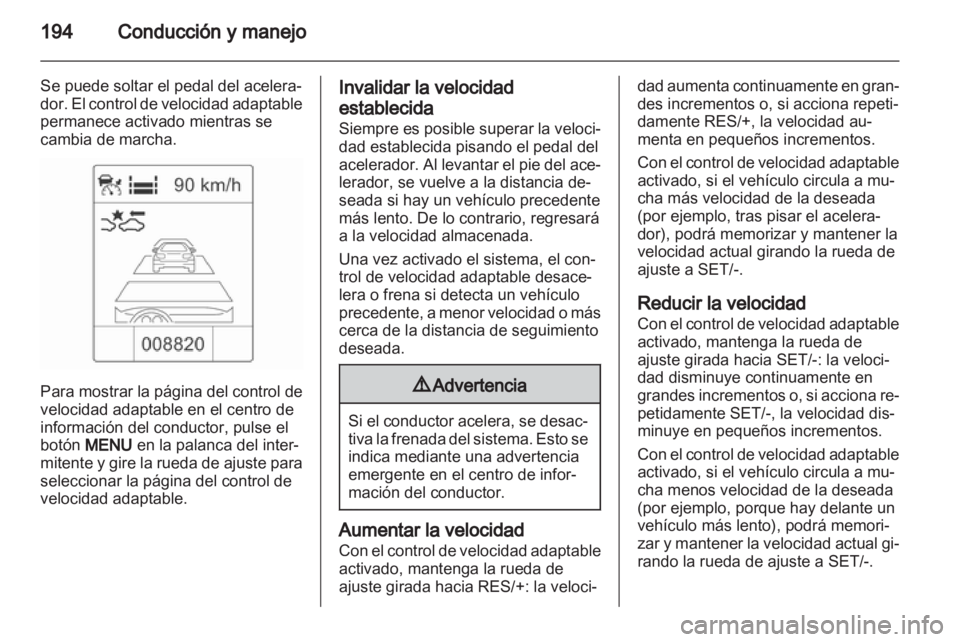 OPEL ZAFIRA TOURER 2013.5  Manual de Instrucciones (in Spanish) 
