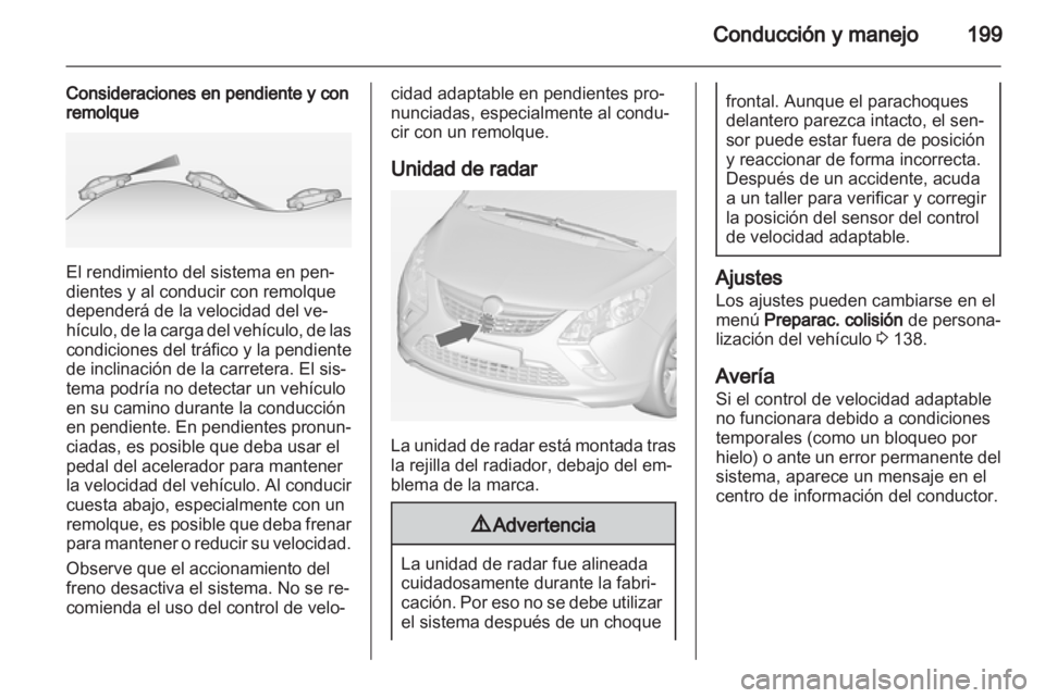 OPEL ZAFIRA TOURER 2013.5  Manual de Instrucciones (in Spanish) 