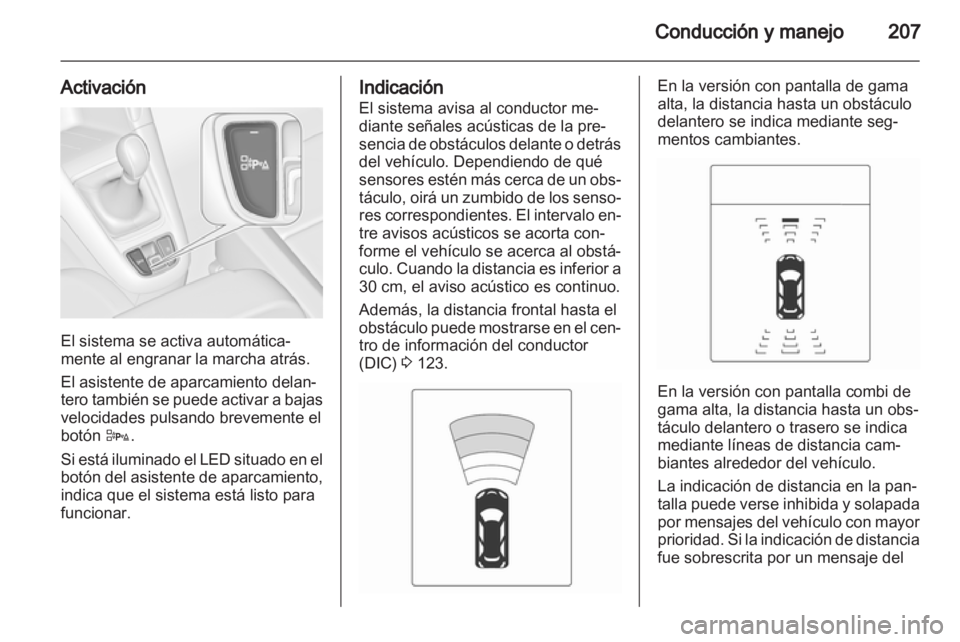 OPEL ZAFIRA TOURER 2013.5  Manual de Instrucciones (in Spanish) 