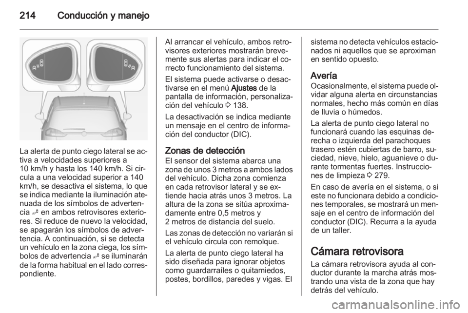 OPEL ZAFIRA TOURER 2013.5  Manual de Instrucciones (in Spanish) 